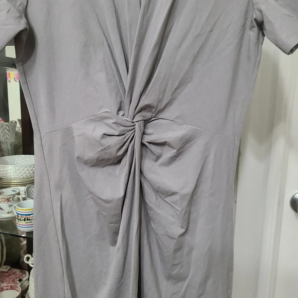 NWOT Sundance Journeys Joy Front Knot Dress Size XSmall in Titanium Color - Picture 6 of 8